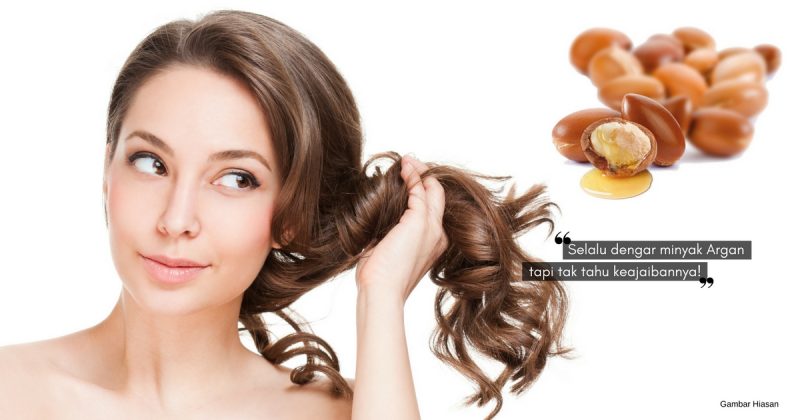 Kuasa Minyak Argan Untuk MENYIHATKAN RAMBUT  Wanita 